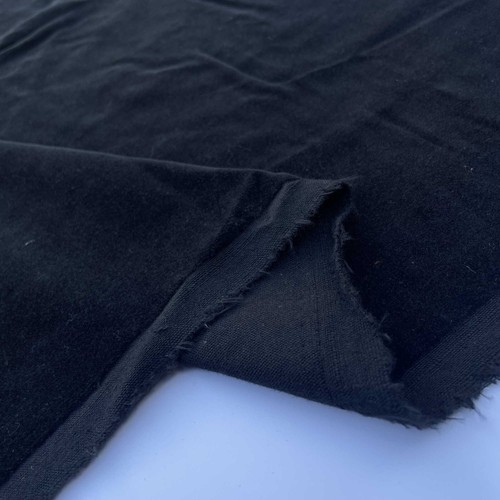 100 cotton velvet plain - cotton,
