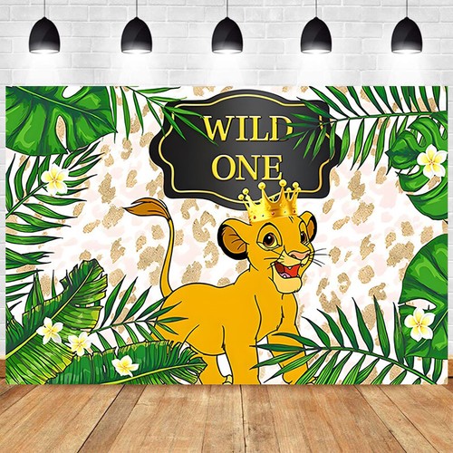 Wild one lion - lion, backdrop