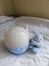 Chicco Musical Night Light, First Dreams Next2Stars Projector with Teddy, Blue