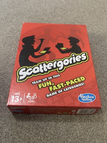 Scattergories game hasbro - scattergories,