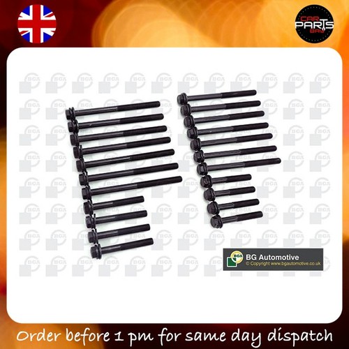 Cylinder head bolt set - head, for