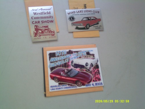 Rallye car show dash - dash, plaques