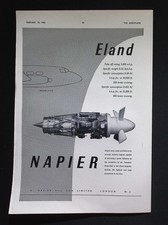 Original 1954 Advert Napier