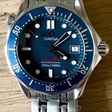 OMEGA Seamaster Dark Blue Men's Watch - 2223.80 mid size 36mm 