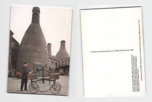 Postcard gladstone pottery - postcard,