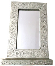 Mirror in beautiful metal