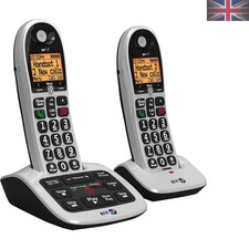 BT 4600 Twin Big Button Digital Cordless Answerphone with Advanced Call Blockin