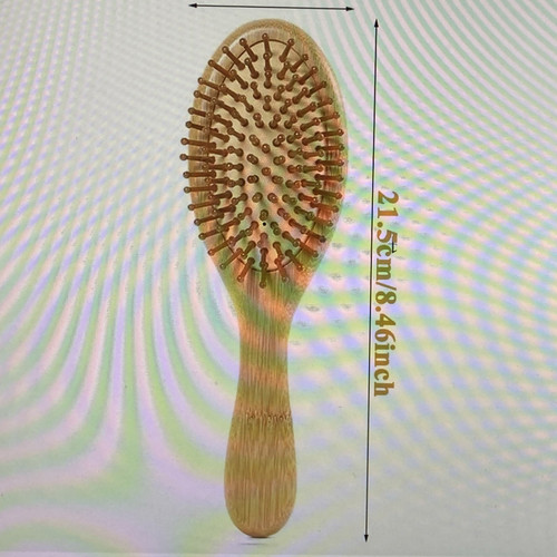 Oval wooden paddle hair - oval,