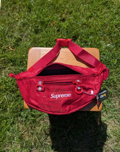 Supreme red waist bag - red, fanny
