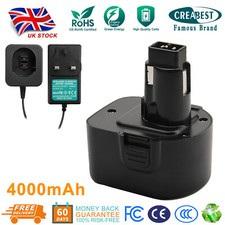 For Dewalt DE9074 DC9071 DE9501 397745-01 DW907 DC740KA 12V 4.0Ah Ni-MH Battery