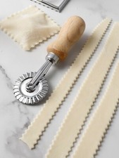 Wooden Dough Cutter with