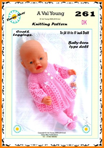 Dolls knitting pattern - knitting, 261