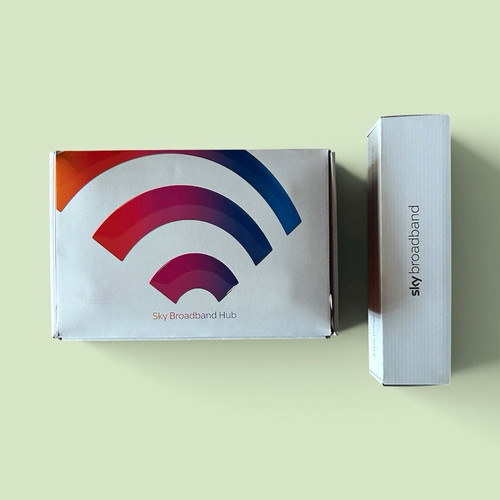 Sky broadband hub - sky,