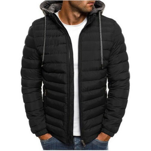 Men winter warm - winter, hooded