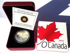 Cased Royal Canadian Mint 2013