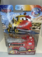 Disney Cars Color Changers Race Rescue Red – Fire Truck – Brand New