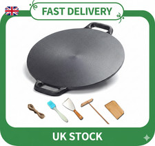 12" Cast Iron Crepe & Dosa Pan