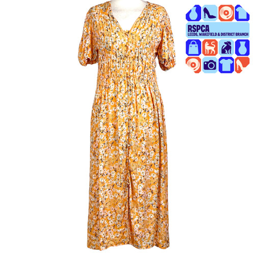 Oliver bonas orange - oliver, floral