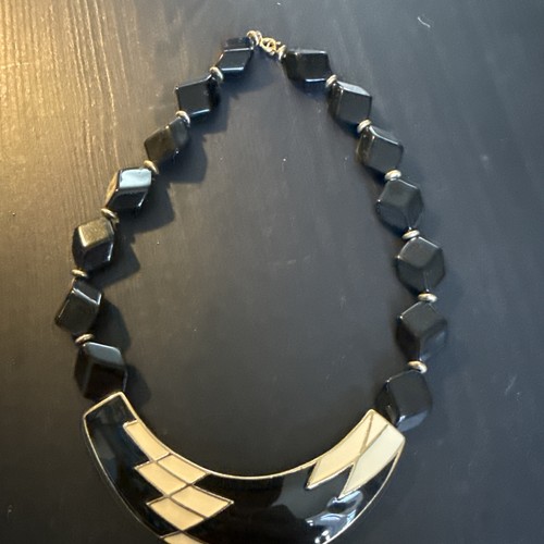 Trifari 1980s black beaded - black,