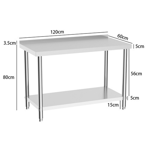Stainless steel table work - table,