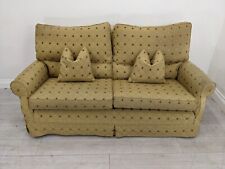 SOFA 3 Seater Multiyork Gold Removable Seat Back Cushions Covers FREE DELIVERY