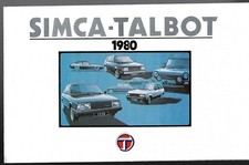 Simca Talbot Range 1979-1980