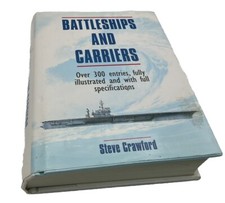 Battleships and Capital Ships by Steve Crawford Hardback 1999 WW2 Military Navy