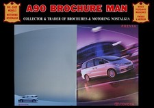 2001 TOYOTA PREVIA 7 SEATER MPV RANGE CAR SALES BROCHURE MAIN DEALER LITERATURE