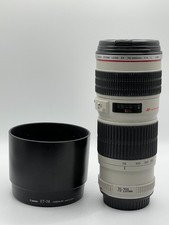 CANON EF 70-200mm 1:4 L USM LENS - GOOD - E F f/4.0L 70-200 mm