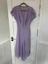 Zara lilac open back flowly