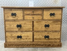 Laura Ashley Garrat Chest Of Drawers Dresser Sideboard Honey Gold Finish 🚚 Avai
