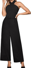 Womens Ladies Jumpsuit Maxi
