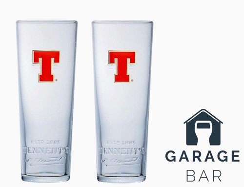 Set two tennent pint - of,