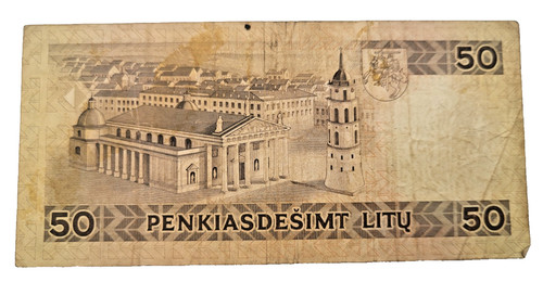Lithuania litu 1993 - litu,