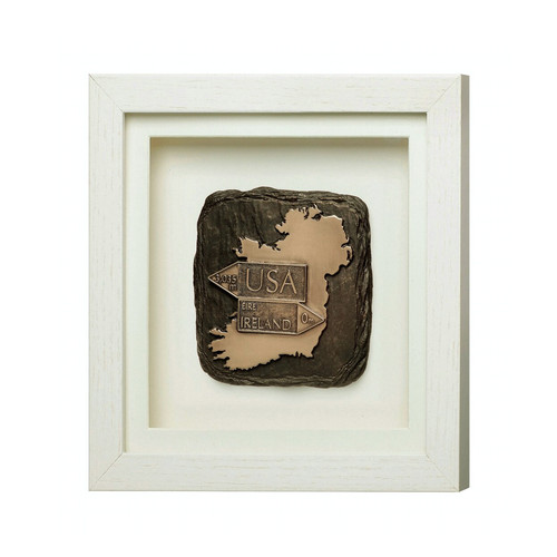 Genesis bronze failte plaque - genesis,