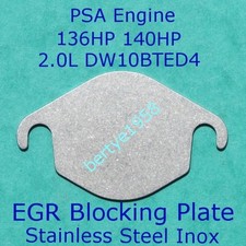 EGR Valve Blank Plate Ford 2.0