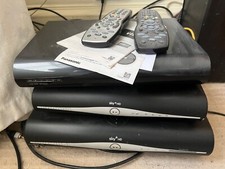 1tb sky plus hd box with remote control and two others