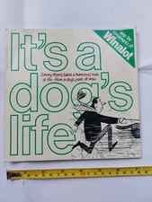 Vintage 1972 WINALOT 33 1/3 RPM Vinyl It's A Dog's Life WINALOT Johnny MORRIS