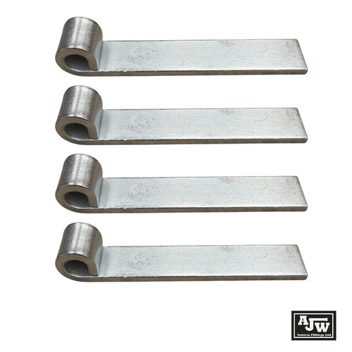 Straight hinge 153mm zinc - x,
