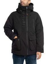 Superdry Men's Ultimate EMB Windbreaker Jacket, Black