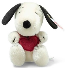 Steiff snoopy with heart - steiff,
