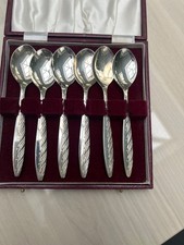 6x Vintage Angora Silver