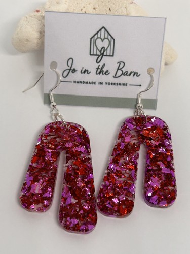 Hand made drop - dangle, resin