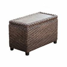 Woven Top Storage Chest