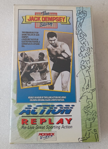 The jack dempsey story vhs - jack,