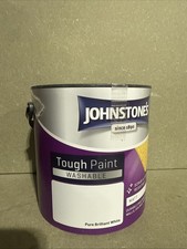 - Washable Paint - Pure Brilliant White - Matt Finish - Emulsion Paint - High...