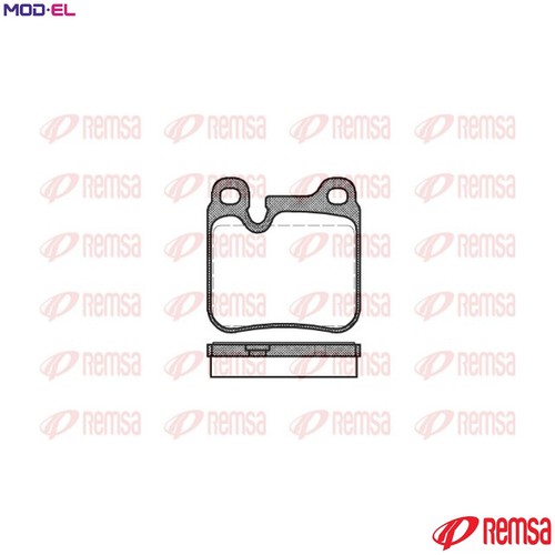 Brake pad set disc - brake,
