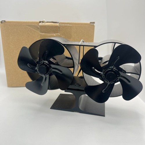 Heat powered stove fan8 blades - stove,