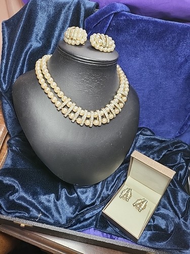 Wedding set simulated pearl - of,