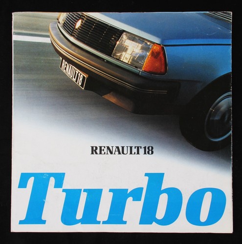 Vintage renault turbo car - renault,